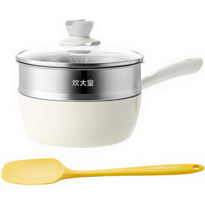COOKER KING Babyvoedsel set met roerbakpan en stoommand