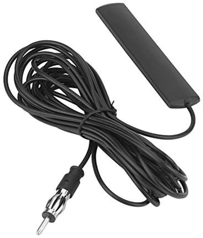 Allecto - Auto Antenne - Universele FM Antenne - 5 meter kabel - Geschikt voor alle voertuigen - Verbeterde ontvangst - Compact formaat - Voor gebr...