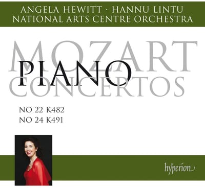 Angela Hewitt, National Arts Centre Orchestra, Hannu Lintu - Mozart: Piano Concertos Nos 22 & 24 In National Arts Centre (CD)