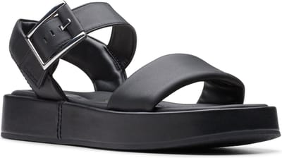 Clarks Shoes Alda Strap Sandalen Zwart EU 37 Vrouw