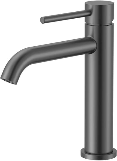 DutchLine - Thin Coldstart Wastafelkraan – Gunmetal