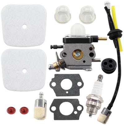 Dailygoods- Vergasser met Luchtfilter - Brandstoffilter - Carburateur Reiniger - Carburateur Afstelgereedschap - Compatibel met Mantis Frezen - Vervangt C1U-K54A