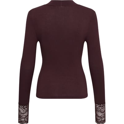 T-shirt met coltrui voor dames KAFFE KAOmi