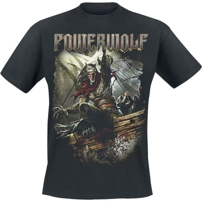 Powerwolf T-shirt - Sainted By The Storm - S tot 3XL - voor Mannen - zwart