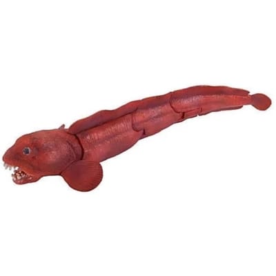 Monstres Marins Japonais Jouets Gashapon Macrocheira Kaempferi Poisson-Loup Articulations Figure de Simulation Mobile Figurines Ornements Jouets 6cm to 10cm brown