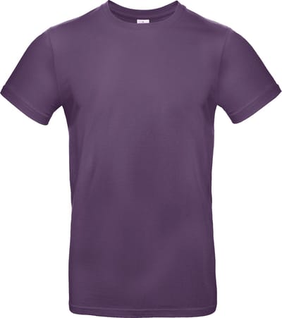 B&C #E190 Men's T-shirt CGTU03T - Radiant Purple - XS