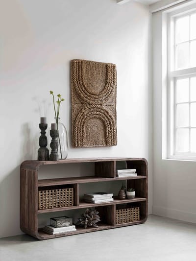 MUST Living Dresser Corso,85x160x40 cm, extreme rustic teakwood