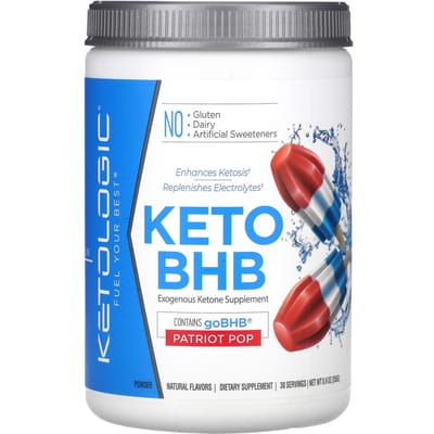 KetoLogic, Keto BHB, Patriot Pop, 8.9 oz (255 gr)