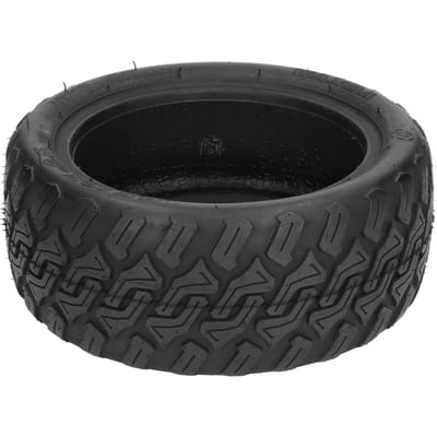Elektrische Scooter Honingraat Band Puncturebestendige Offroad Band met 10x2.5 Gebogen Binnenband voor Kugoo black