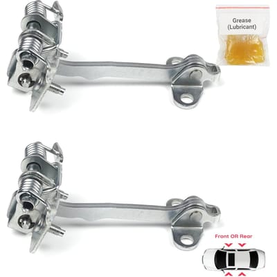 BDP761-1 2 Pièces Attrape-Porte Avant OU Arrière Gauche ET Droite Charnière Butée de Porte Limiteur pour Peugeot 406 1995–2004 4/5 Portes 9181A1