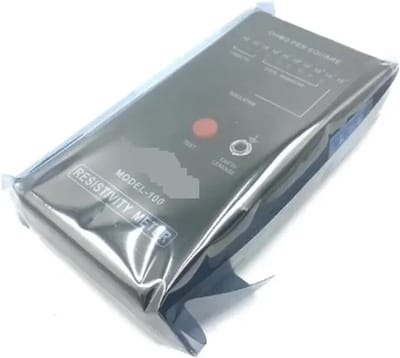 Meetinstrument Weerstand - Impedantie Meter - Statische Controle - Hoge Precisie - Model 100 - Grijs