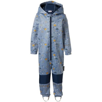 LUPILU Kinder softshell regenpak (Blauw, 74/80)