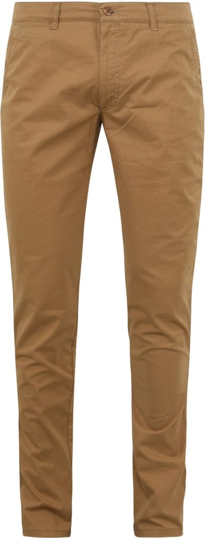Suitable Plato Chino broek Cognac - Maat 54 - Heren - Mannen broeken