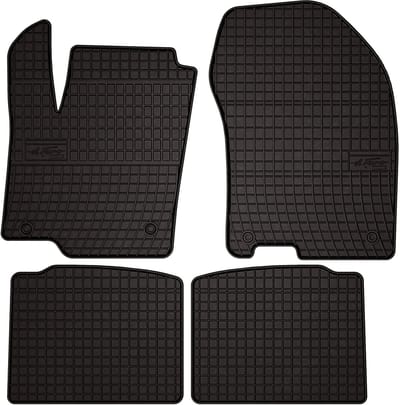 Wielganizator SolidPRO Serie - Auto Rubber Matten - Zwart - Voor Suzuki SX-4 S-Cross (2013-2016)