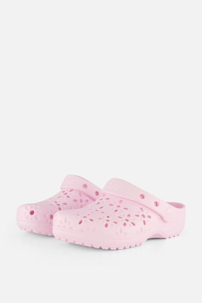 Crocs Classic Serie - Kinder Klomp - Floral Cut Out - PINK MILK - Maat 29-30