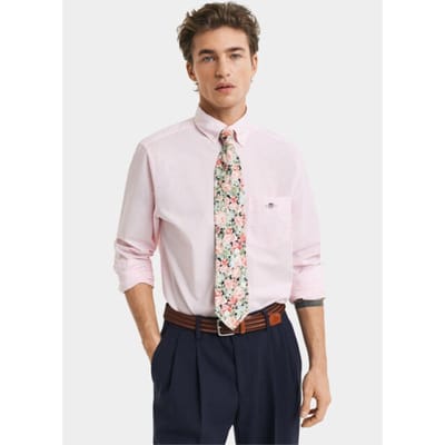 Gant Overhemd heren Roze Regular Fit Classic overhemd 3000100/662