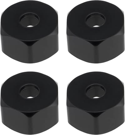 4 Stuks 5mm tot 7mm Hubs Adapter voor WPL D12 2WD RC Truck en SCX24 Wielen 1/24 - Verbeter je RC-ervaring met deze hoogwaardige adapters