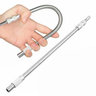 Dailygoody - Flexibele Magnetische Schroevendraaier - 200 mm Verlenger - Ideaal voor Moeilijk Bereikbare Plaatsen - 1/4 Zoll Bithouder - Perfect voor ...