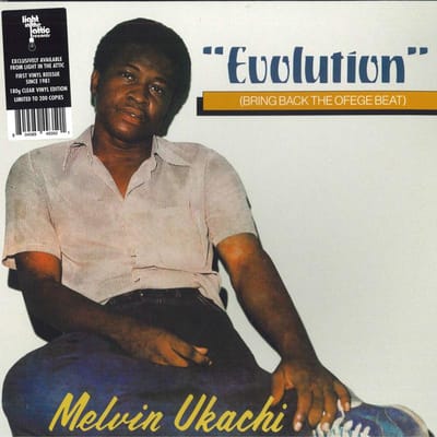 LP-plaat MELVIN UKACHI - Evolution (Bring Back The Ofege Bea TWM68 Tidal Waves Mus 2021 US Rock gray
