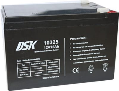 12V 12Ah loodzuurbatterij voor huisalarmen en elektrisch speelgoed