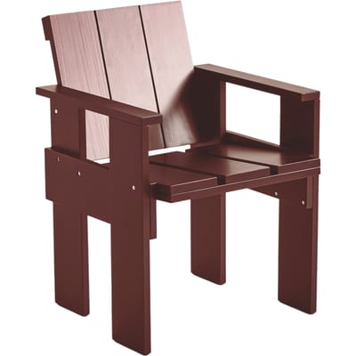 HAY Crate Dining Chair - iron red