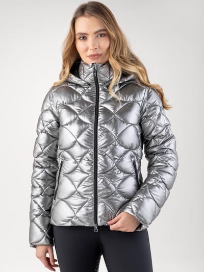 Equiline FW25 Gewatteerde Winterjas Gasic-XS - Zilver - Dames