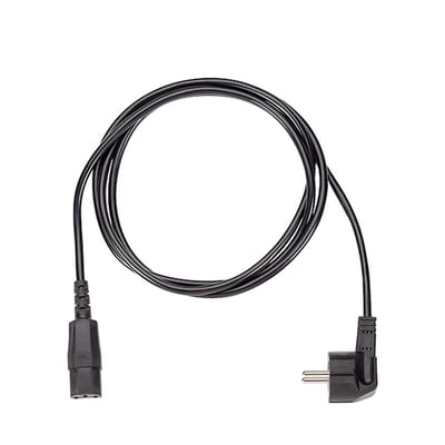 BACHMANN voedingskabel H05VV-F 3G1,0mm² zwart, 3,0m, type 30/35 C13