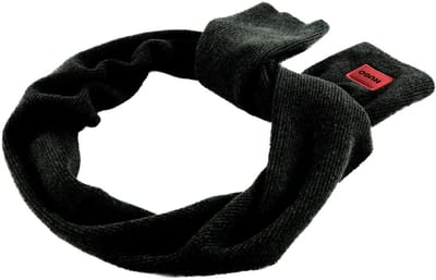 HUGO sjaal Zaff 6 Scarf Navy donkerblauw