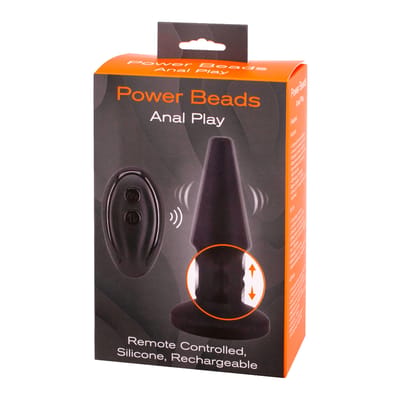 'Power Beads Anal Play', 15 cm