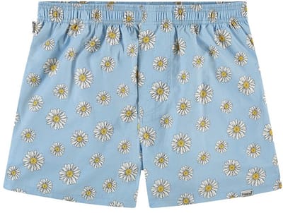 POCKIES Blue Flowers Boxershorts Heren - Blauw - Maat S