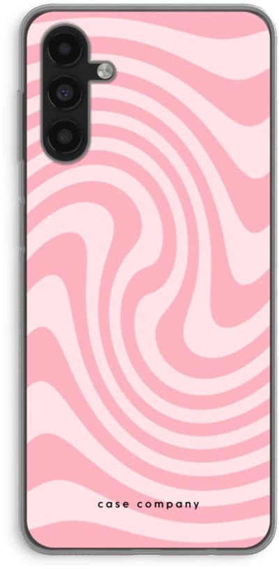 Case Company® - Hoesje geschikt voor Samsung Galaxy A13 5G hoesje - Swirl Roos - Soft Cover Telefoonhoesje - Bescherming aan alle Kanten en Schermrand