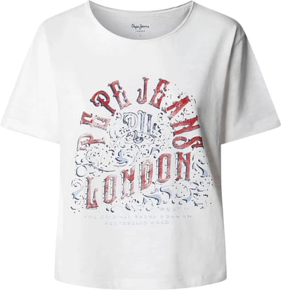 Pepe Jeans Maral T-shirt Met Korte Mouwen Wit S Vrouw
