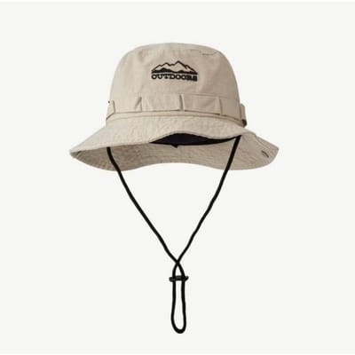Outdoor Kampeer- en Bergbeklimmingshoeden Lente en Zomer Dunne Vissershoed Voor Mannen en Vrouwen Wandel-, Vis-, Fiets- Zon Hoeden 56-58cm gray