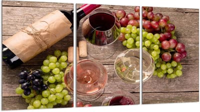 TMK ArtDeko - Beschermglasplaat voor Fornuis - 3x30x52 cm - Gehard Glas