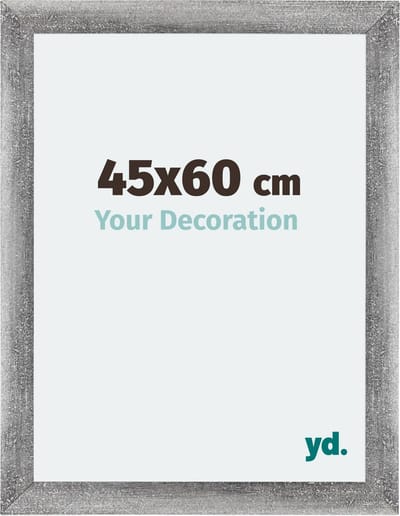 Your Decoration - Fotolijst 45x60 cm - MDF - Grijs Geveegd - Mura