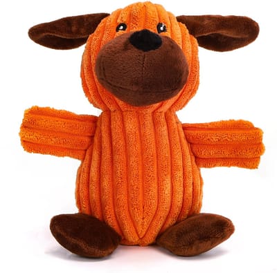 Nobleza Hondenspeeltje pluche - Honden piepspeelgoed - Puppyspeelgoed beer - Pluche hondenknuffel
