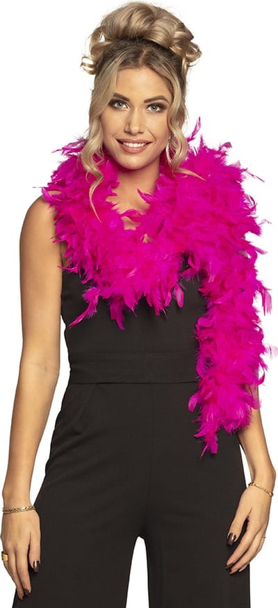 Boland - Verenboa 80 g roze Roze - Volwassenen - Unisex - Showgirl - Glitter and Glamour