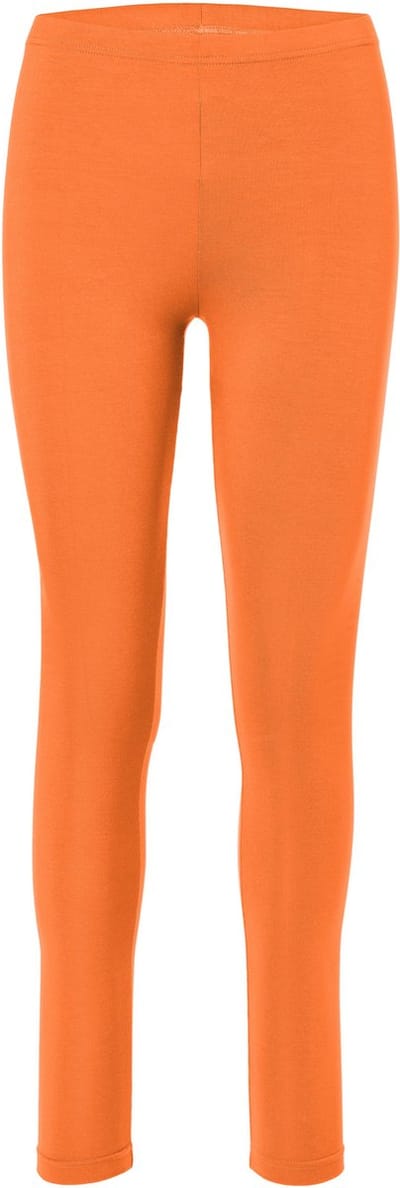 Merry Style Dames Leggings - Sport - Vrijetijdsbroek - Lang - Viscose - Sporbroek - Yogabroek – Oranje – XS - MS-MS10-143-LE