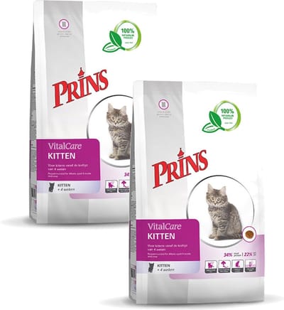 Prins Vitalcare Kitten Gevogelte - Kattenvoer - 2 x 1.5 kg