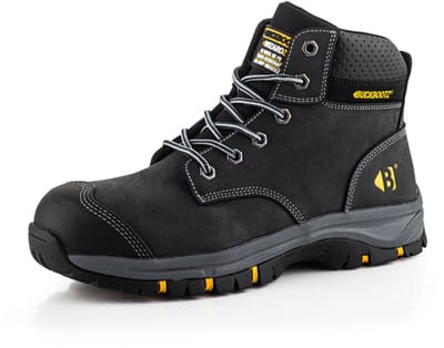 Buckbootz Wizardz WIZL1BLK S3S - Zwart - 46