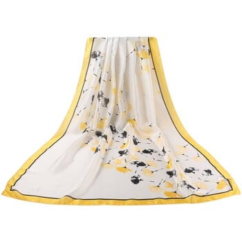 Sjaal Alberto Cabale Zijden Stola Petalfly Florina