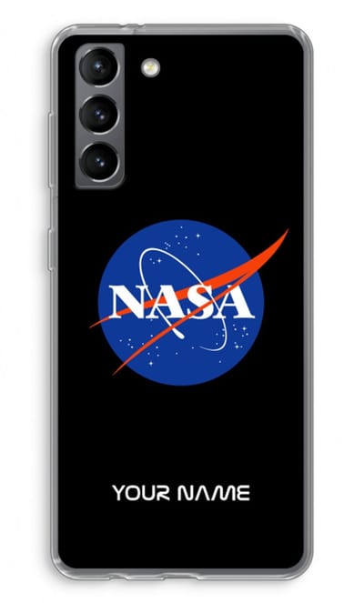 Gepersonaliseerd - Case Company® - Hoesje geschikt voor Samsung Galaxy S21 hoesje - NASA - Soft Cover Telefoonhoesje - Bescherming aan alle Kanten en Schermrand