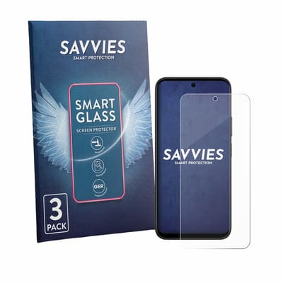 3 Stuks Savvies Screenprotector - geschikt voor Vivo Y51 Pro 5G - beschermfolie glas transparant