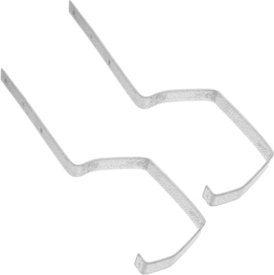 Regenpijp Beugel - Goot Bevestiging - Waterafvoer Regelen - Herbruikbaar Stevig - 32 cm - Zilver