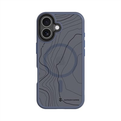 Tactical iPhone 17 MagForce Hyperstealth Sika Cover – Hoesje met Losse Klikbare Knoppen – Deep Blue