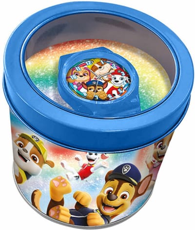 Analoog Horloge in Metalen Blik Paw Patrol
