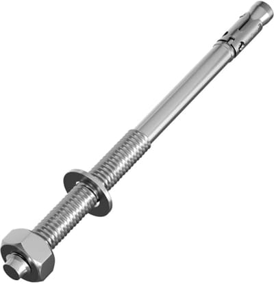 Zwaarlastanker M10 x 170 Verzinkt - Metalen Anker voor Doorsteekinstallaties