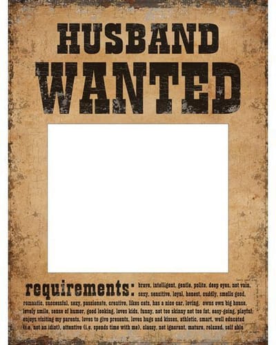 Partydeco - Wedding props wife husband wanted
