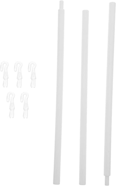 Blindstick Vervanging - Haken Set - Raambekleding Bediening - Geïntegreerde Haak - 89 cm - Transparant