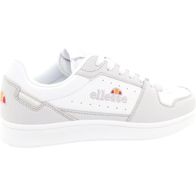 Ellesse Heren Nole Cupsole leren sportschoenen (Wit/Grijs)